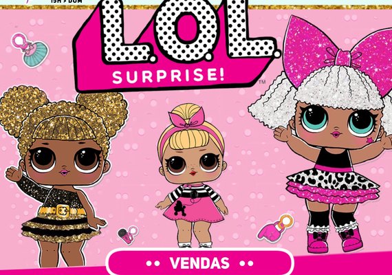 Sucesso infantil, espetáculo das bonecas LOL Surprise chega a Maceió