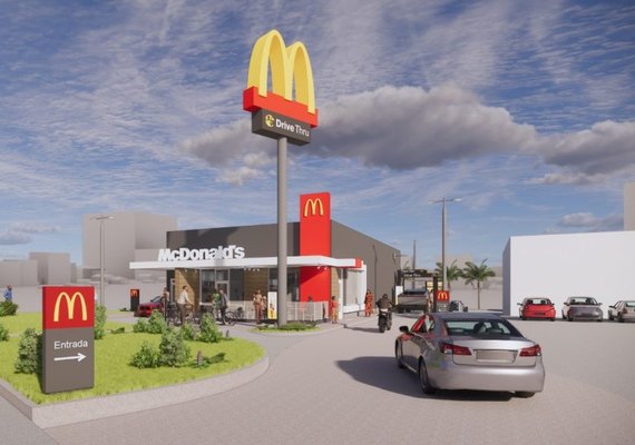 Prefeitura autoriza construção de nova unidade do McDonald’s em Maceió