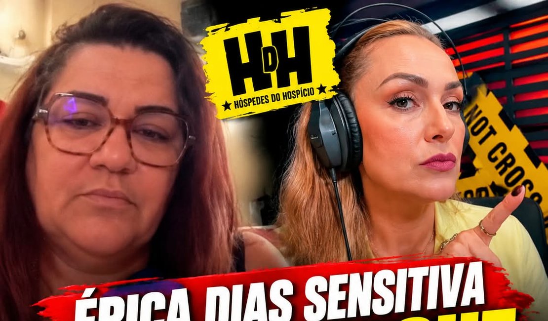 Érica Dias relata ataques à aparência e à crença nas redes sociais