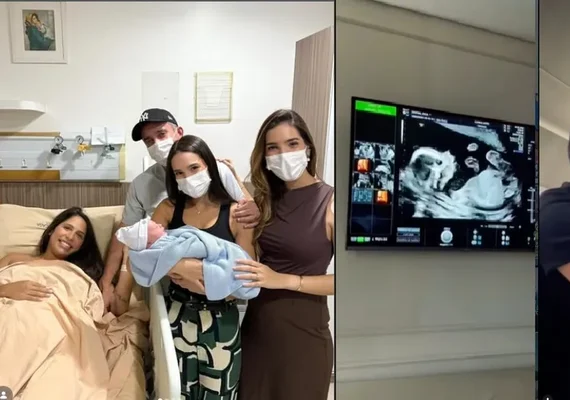 Entre o 1o filho e o 2o neto, emoção marca Carnaval de Paulo Dantas