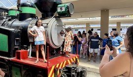 Primeiro passeio do Trem das Crianças leva cultura e alegria a famílias em Maceió