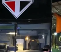 Ônibus que levaria jogadores do São Paulo é apreendido com 86 kg de maconha