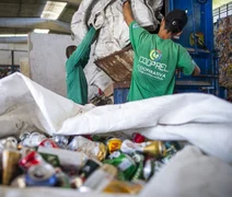Cooperativas recolheram quase 2 toneladas de recicláveis em 2025 em Maceió