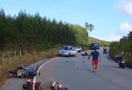 Após acidente de moto, homem é atropelado por carro e morre em Porto de Pedras