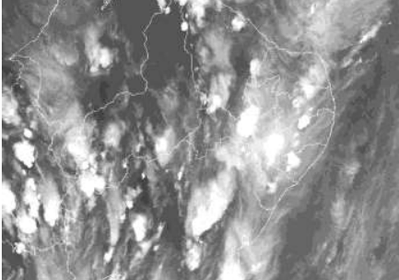 Semarh emite alerta de pancadas de chuva no Sertão e Agreste alagoano