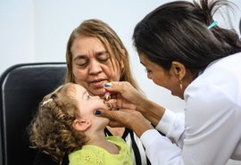 Dia D da vacinação contra a polio é neste sábado,17