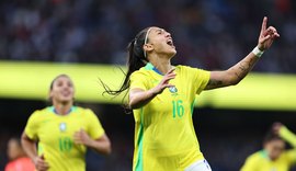 Com uma a menos, seleção feminina vence amistoso contra Inglaterra