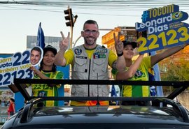 Leonardo Dias reúne apoiadores da Direita no Jacintinho