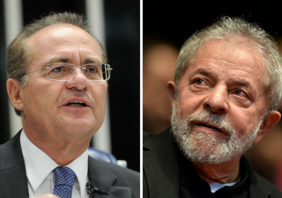 Lula elogia Renan Calheiros durante jantar oferecido às autoridades políticas