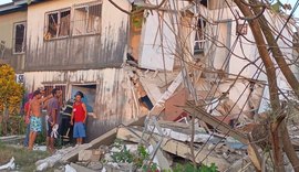 Rastro de destruição: imagens mostram escombros após explosão em prédio em Maceió