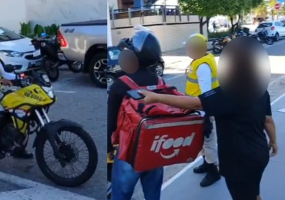 Cancelamento de marmita gera confusão na Ponta Verde em Maceió