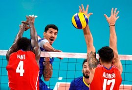 Brasil perde para Cuba e agora e fica fora da final do vôlei