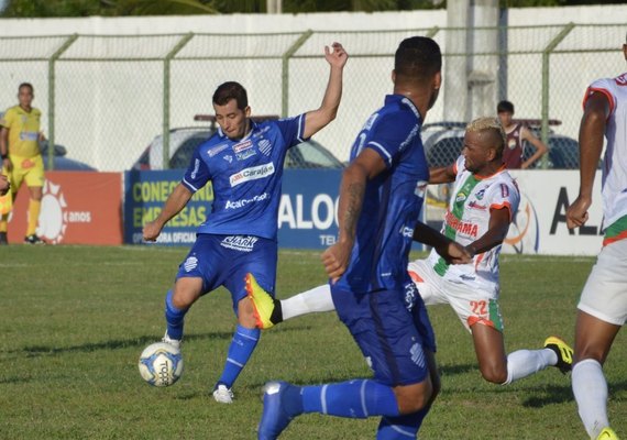 CSA  empata com Coruripe e vai enfrentar adversário de novo na semifinal