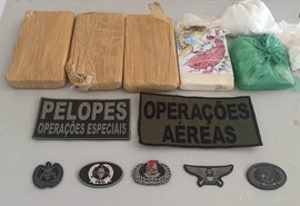 Homem é preso em flagrante com mais de 4 quilos de cocaína em residência