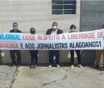 Jornalistas realizam ato na Câmara e pedem cassação de vereador