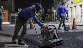 Operação Tapa-Buraco aplica mais de 7 mil toneladas de asfalto nas ruas da capital