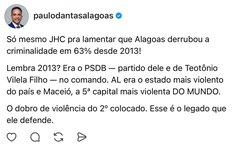 Em nota, Paulo rebate JHC