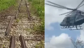 Trio é preso após furtar trilhos e tentar fugir para matagal em Igaci