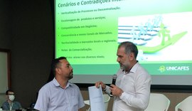 Unicafes Nacional entrega documento de políticas públicas futuras voltadas ao cooperativismo à federação alagoana