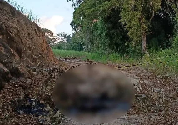 Corpo carbonizado é localizado em área de usina em Rio Largo