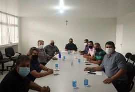 Presidente da Câmara de Arapiraca se reúne com presidente do ASA para discutir recuperação do time