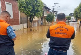 Chuvas fortes atingem regiões norte e noroeste do estado do Rio