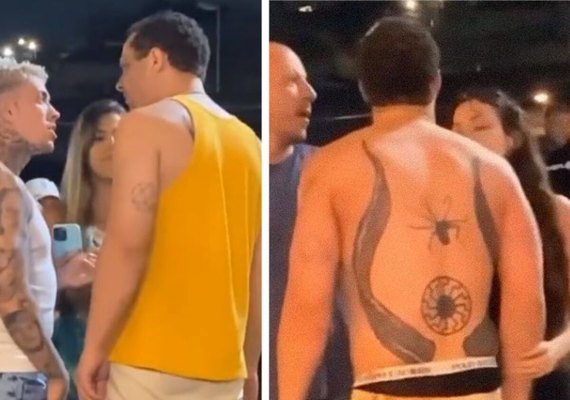 MC Daniel é agredido por homem com tatuagem neonazista; veja o vídeo