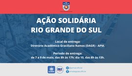 Apoio ao Rio Grande do Sul: PM-AL convoca tropa para ação solidária