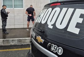 Homem é preso por romper tornozeleira eletrônica e ameaçar ex em Maceió