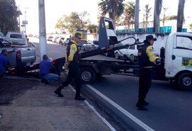 Operação da SMTT e polícia flagra infrações de trânsito