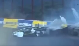 Vídeo: Empresário alagoano sofre acidente durante prova no GT Série Cup