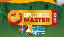 Copa de Futebol Master traz campeão mundial de clubes para Penedo