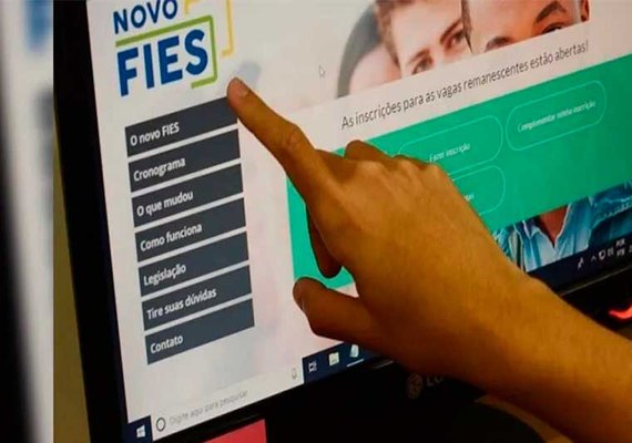 Fies: inscrições podem ser feitas até às 23h59 desta sexta (10)