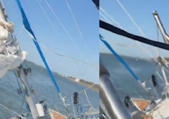 Barco comprado no Facebook afunda e mulher fica à deriva por 5 dias