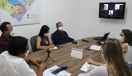 Delmiro e Santana faz videoconferência sobre atendimento aos pacientes com a Covid-19