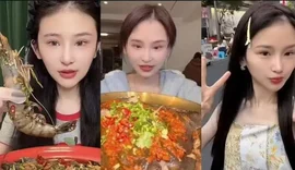 Influenciadora chinesa de 24 anos morre após rotina de vídeos com comida