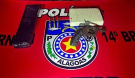 PM apreende armas e entorpecentes no Sertão e Zona da Mata de AL
