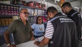 Fiscalização verifica venda regular de fogos para o São João