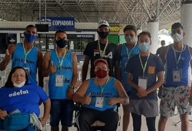 Adefal conquista 36 medalhas no Meeting Paralímpico Loterias Caixa de Atletismo e Natação