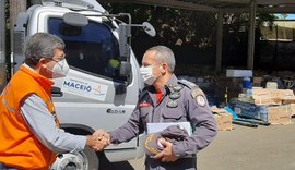 Defesa Civil Maceió envia donativos para os municípios baianos