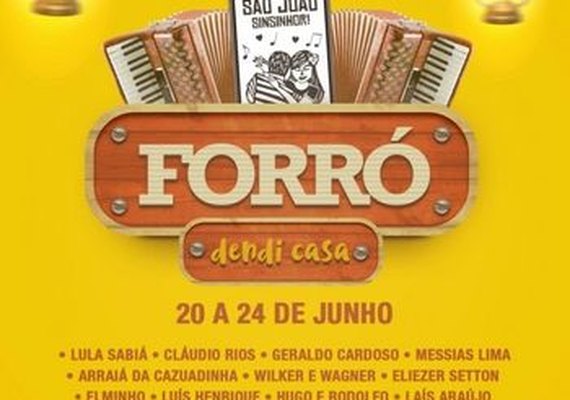 Secult realiza o Forró Dendi Casa em comemoração às festas juninas
