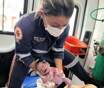 Bebê nasce dentro de ambulância do Samu em Maceió