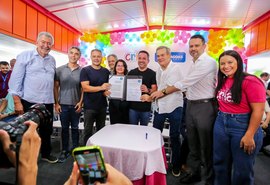 Após recusa da Prefeitura de Maceió, governo de AL inaugura Creche Cria na Grota do Cigano