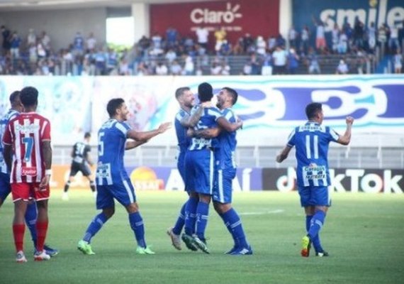 CSA na vice-liderança da Copa do Nordeste