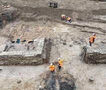 Banho romano privado é descoberto em torre de palácio imperial na Sérvia