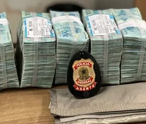 Dinheiro apreendido pela PF em Maceió estava com marido de candidata prima de Arthur Lira