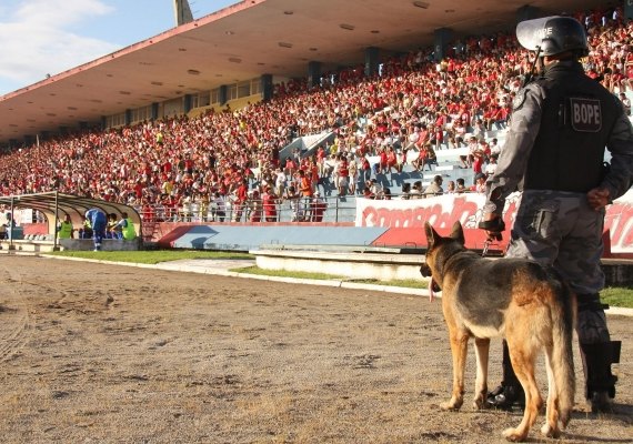Mais de 470 militares farão o policiamento do clássico CSA X CRB na próxima quinta (7)