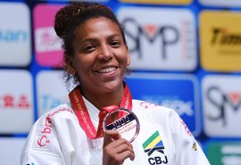 Brasileira Rafaela Silva leva bronze em Mundial de Judô