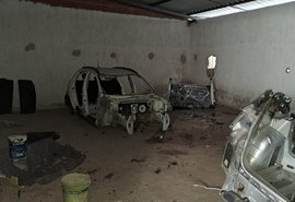 Polícia civil identifica desmanche clandestino de veículos na Av. Fernandes Lima
