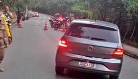 Colisão com três motos deixa vítima com parte da perna decepada